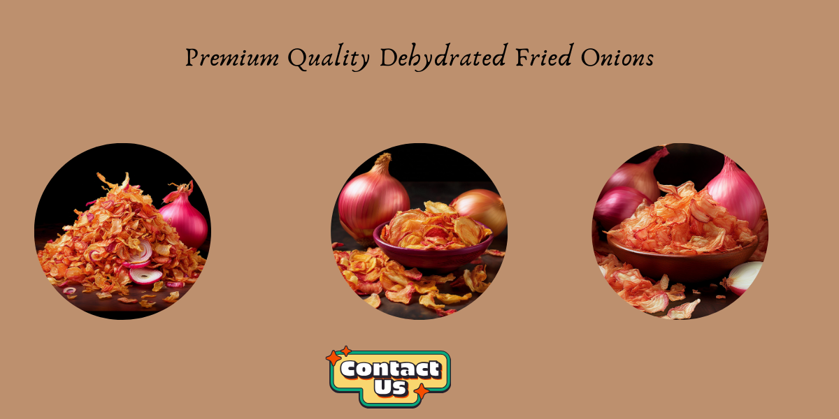 Dehydrated Fried Onions